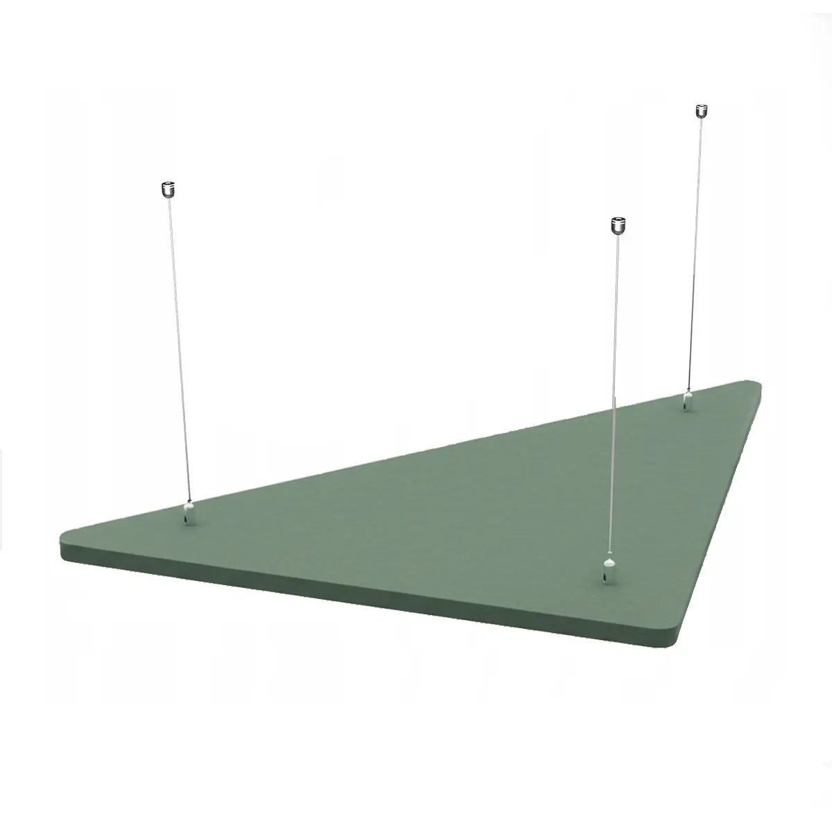 Suspended Ceiling Panels - Acoustic Felt TRIANGLE on white background Decormania UK